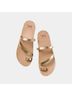 Beeko 100% Leather Gold Sandals Size 7 - photo 6
