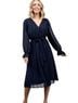 Baltic Born 100% Polyester Paisley Blue Casual Dress Size 1X - photo 1
