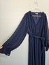 Baltic Born 100% Polyester Paisley Blue Casual Dress Size 1X - photo 7