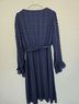 Baltic Born 100% Polyester Paisley Blue Casual Dress Size 1X - photo 5