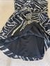 Gap Graphic Black White Casual Dress Size M (tall) - photo 7