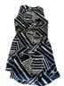 Gap Graphic Black White Casual Dress Size M (tall) - photo 2