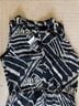 Gap Graphic Black White Casual Dress Size M (tall) - photo 4