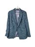 Ann Taylor LOFT Tweed Blue White Blazer Size 8 - photo 1