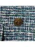 Ann Taylor LOFT Tweed Blue White Blazer Size 8 - photo 5