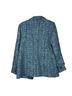 Ann Taylor LOFT Tweed Blue White Blazer Size 8 - photo 2