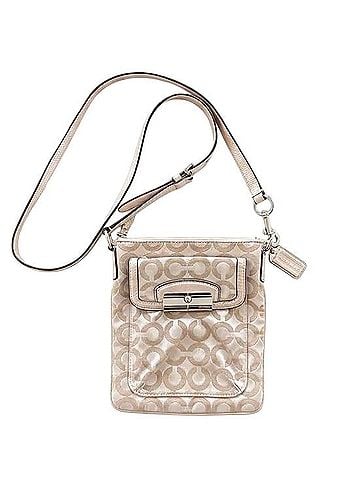 Coach Park Signature Jacquard Swingpack Crossbody Bag (view 1)