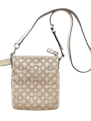 Coach Park Signature Jacquard Swingpack Crossbody Bag (view 2)