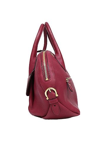 Salvatore Ferragamo Salvatore Ferragamo GF-21E770 Fiamma 2-Way Shoulder Handbag, Purple, Women's (view 2)