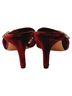Christian Dior 100% Velvet Burgundy Dior Soul Swarovski Rhinestones Mules in Burgundy Velvet  Size EU 38 1/2 - photo 3