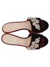 Christian Dior 100% Velvet Burgundy Dior Soul Swarovski Rhinestones Mules in Burgundy Velvet  Size EU 38 1/2 - photo 5