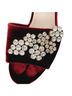 Christian Dior 100% Velvet Burgundy Dior Soul Swarovski Rhinestones Mules in Burgundy Velvet  Size EU 38 1/2 - photo 9