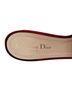 Christian Dior 100% Velvet Burgundy Dior Soul Swarovski Rhinestones Mules in Burgundy Velvet  Size EU 38 1/2 - photo 11