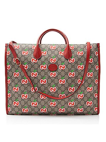 Gucci Gucci GG Supreme Apple Large Tote (view 1)