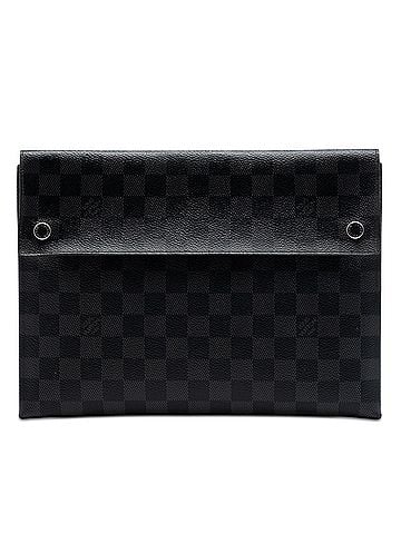 Louis Vuitton Damier Graphite Alpha Triple Pochette (view 1)