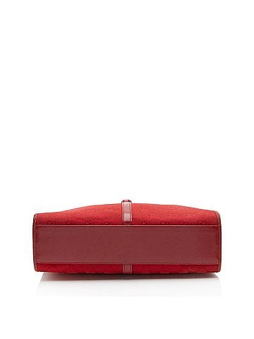 Gucci Gucci Vintage GG Canvas Bardot Shoulder Bag (view 2)