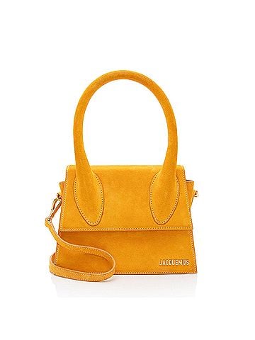 Jacquemus Jacquemus Suede Le Grand Chiquito Top Handle (view 1)