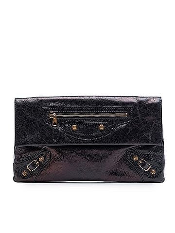 Balenciaga Lambskin Motocross Giant 12 Envelope Clutch (view 1)