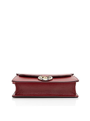 Gucci Gucci Leather GG Ring Shoulder Bag (view 2)