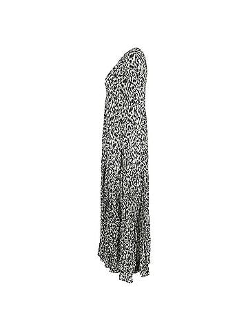 Zimmermann  Zimmermann Printed Maxi Dress in Black and White Silk (view 2)