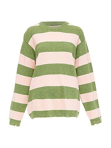 Marc Jacobs Marc Jacobs Grunge Sweater distressed wool oversized sweater (view 1)
