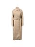 Max Mara 100% Wool Tan Max Mara Long Belted Coat in Beige Wool Size 10 - photo 1