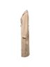 Max Mara 100% Wool Tan Max Mara Long Belted Coat in Beige Wool Size 10 - photo 2