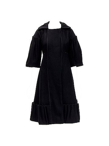 Louis Vuitton Louis Vuitton wool pleated Victorian coat dress (view 1)
