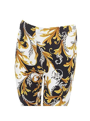 Versace Versace Barocco Acanthg Signature floral legging pants (view 2)