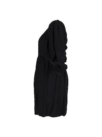 BA&SH Ba&sh Palavia Mini Dress in Black Viscose (view 2)