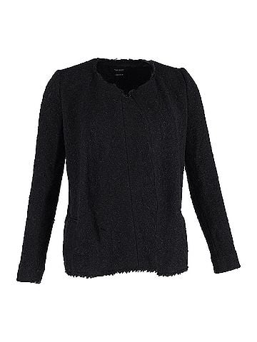 Isabel Marant Isabel Marant Open-Front Jacket in Black Wool (view 1)