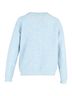Acne 100% Wool Blue Acne Studios Dramatic Sweater In Light Blue Wool Size XS - photo 3
