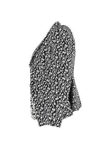 Altuzarra  Altuzarra Parthia Floral Jacquard Jacket in Black Acetate (view 2)