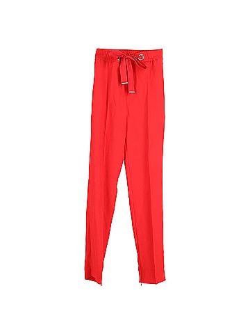 HUGO BOSS HUGO by Hugo Boss Drawstring Pants in Red Polyester (view 1)