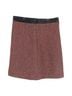 Sandro 100% Wool Red Sandro Mini Skirt in Red Wool Size S - photo 2