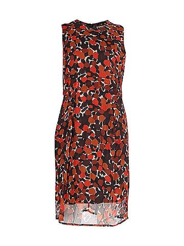 Burberry Burberry Printed Dress in Multicolor Viscose (view 1)