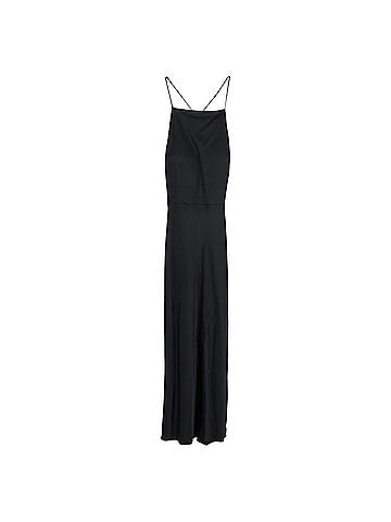 Jason Wu Jason Wu Thin Strap Evening Dress in Black Silk (view 1)