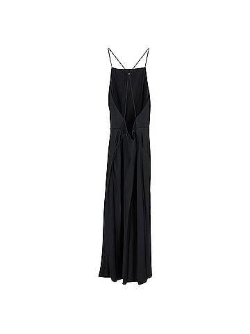 Jason Wu Jason Wu Thin Strap Evening Dress in Black Silk (view 2)