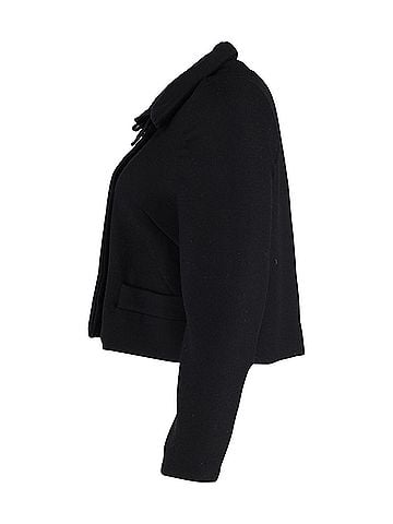 MARNI Marni Cropped Jacket in Black Wool  (view 2)