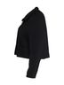 MARNI 100% Wool Black Marni Cropped Jacket in Black Wool  Size 10 - photo 2