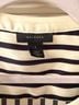Halogen 100% Polyester Stripes White Black Button-Down Shirt Size 1 - photo 3
