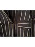 Reformation 100% Linen Stripes Multi Color White Blazer Size M - photo 3