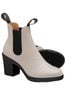 Blundstone 100% Leather Solid Black Ivory Ankle Boots Size 8 1/2 - photo 1