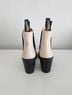 Blundstone 100% Leather Solid Black Ivory Ankle Boots Size 8 1/2 - photo 5