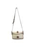 Dooney & Bourke 100% Leather White Brown Leather Crossbody Bag One size - photo 4