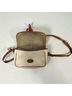 Dooney & Bourke 100% Leather White Brown Leather Crossbody Bag One size - photo 8