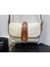 Dooney & Bourke 100% Leather White Brown Leather Crossbody Bag One size - photo 6