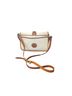 Dooney & Bourke 100% Leather White Brown Leather Crossbody Bag One size - photo 2