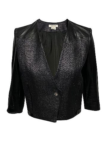 Helmut Lang Helmut Lang Shy Jacket in Black Cotton (view 1)