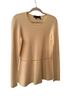 Theory Ivory Long Sleeve Top Size L - photo 1